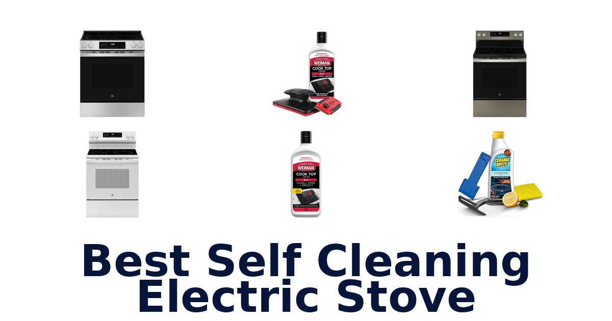 best self cleaning electric stove