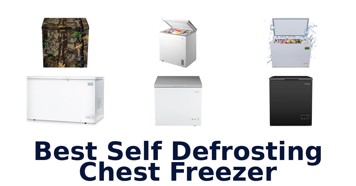 Best Self Defrosting Chest Freezers: Top 10 Picks