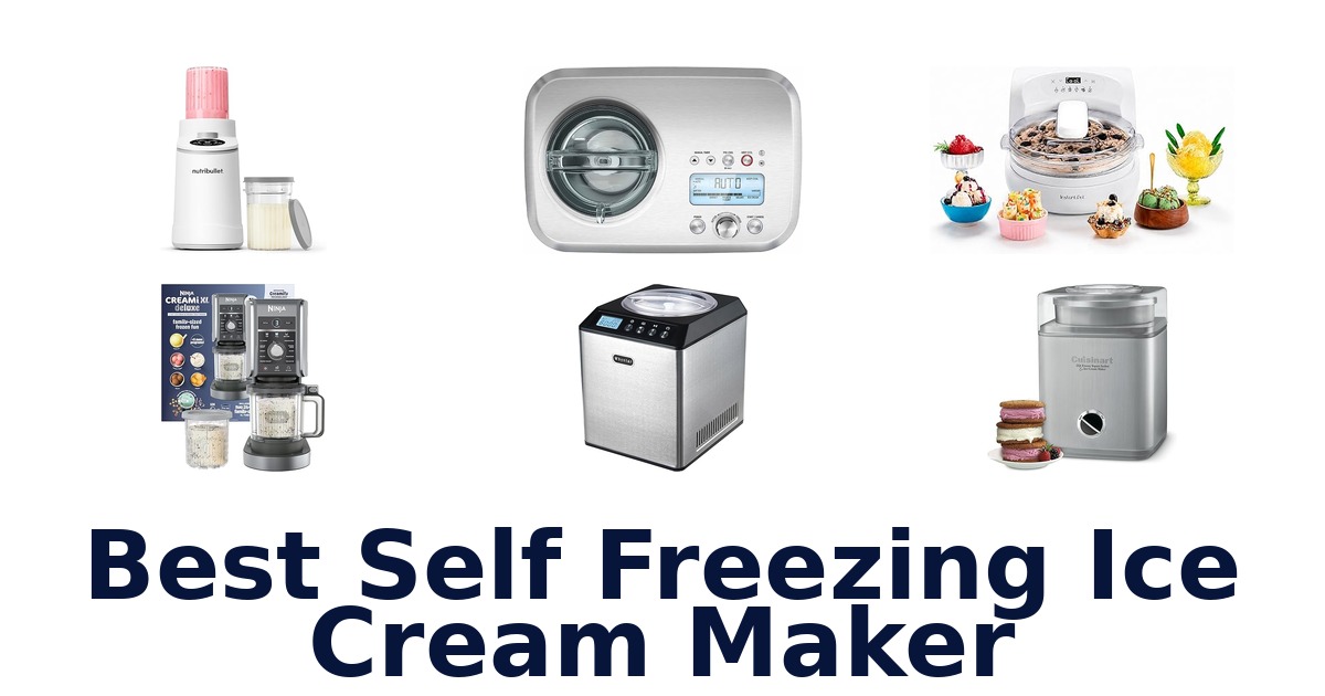 best self freezing ice cream maker
