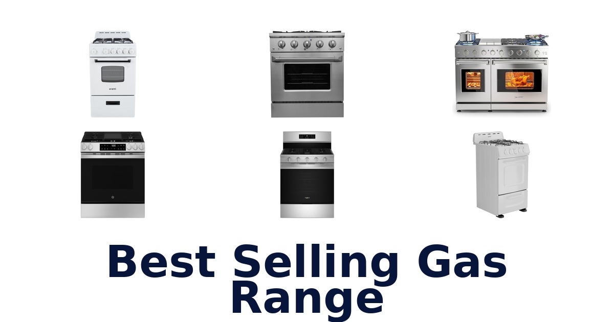 best selling gas range