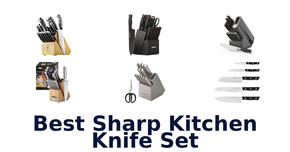 best sharp kitchen knife set
