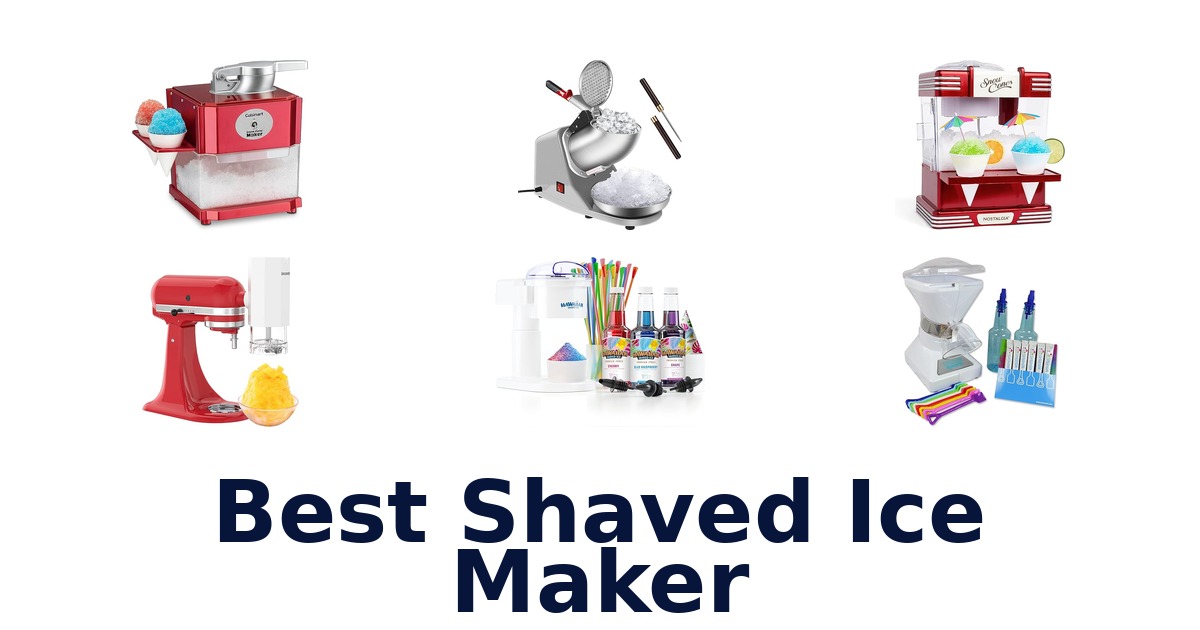 best shaved ice maker
