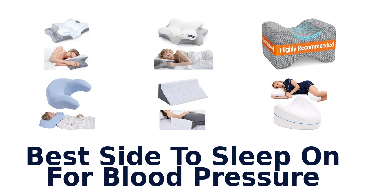 best side to sleep on for blood pressure