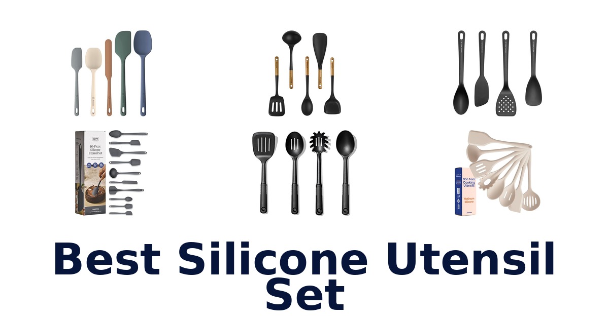 best silicone utensil set