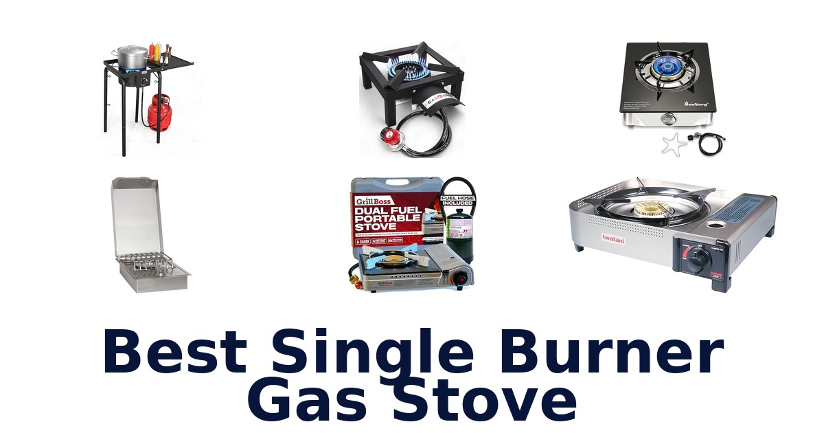 best single burner gas stove