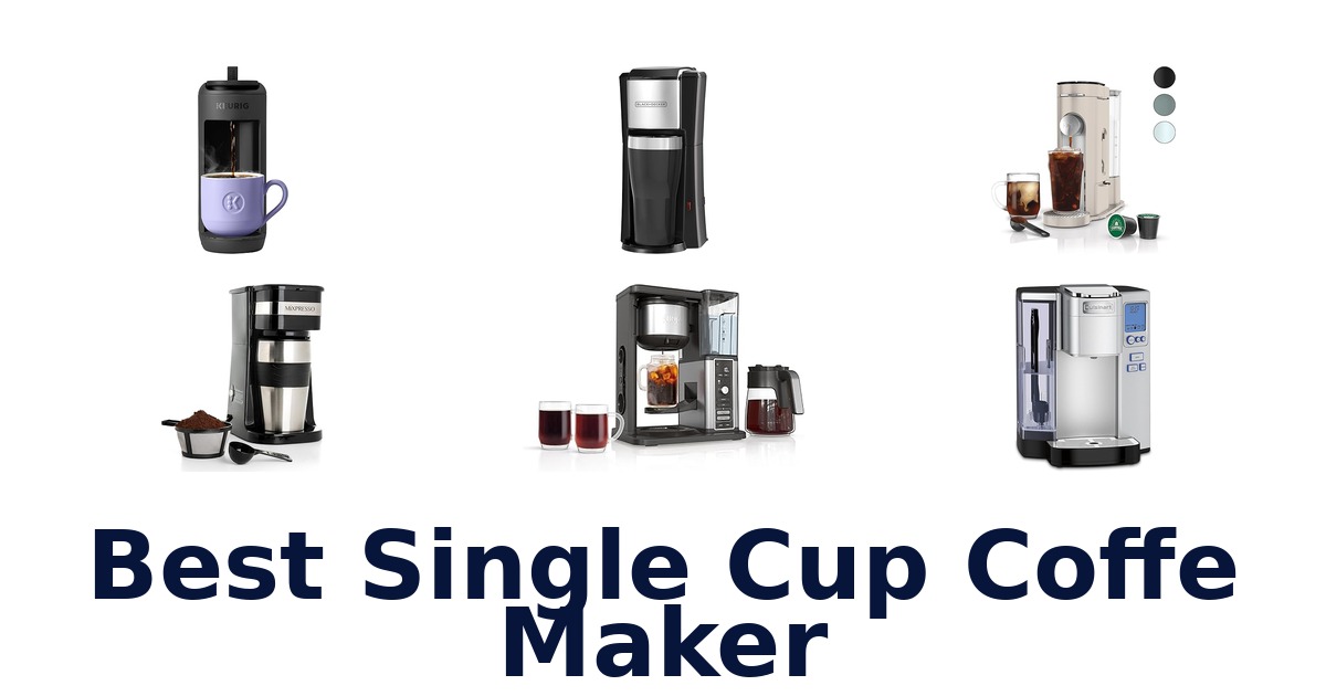 best single cup coffe maker
