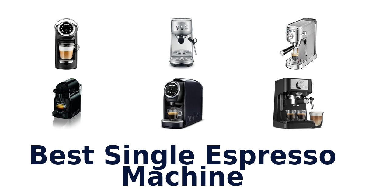 best single espresso machine
