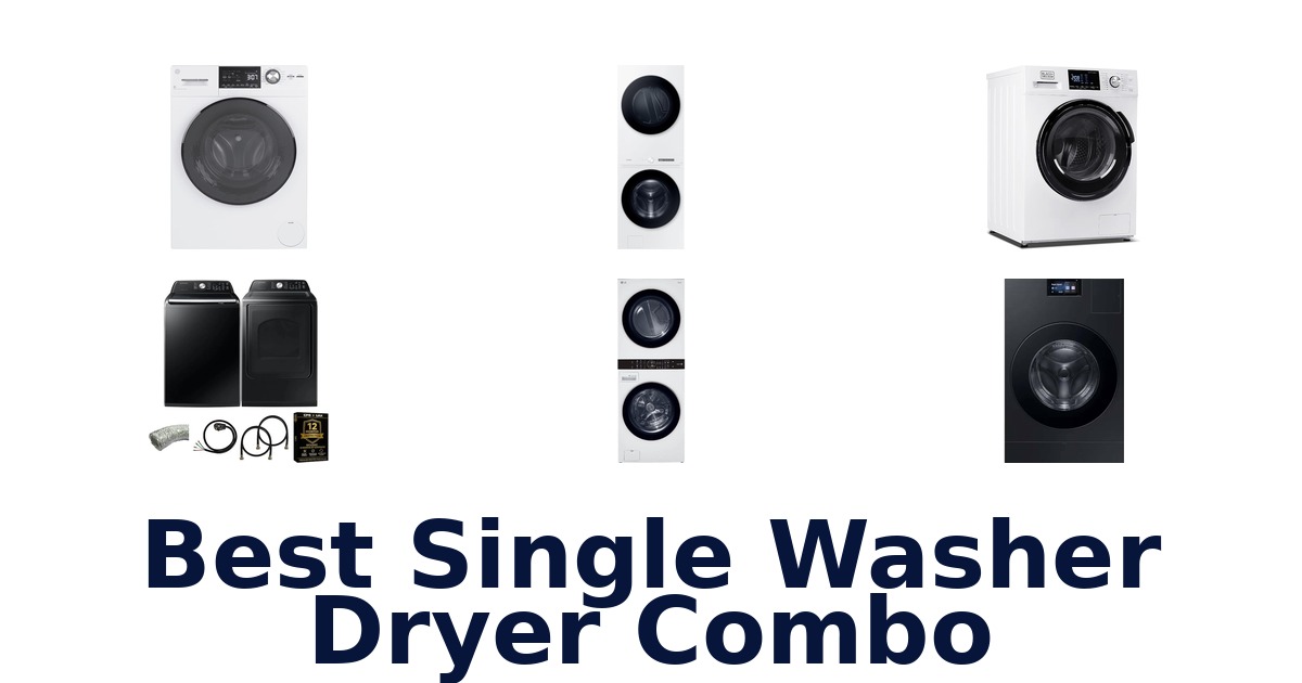 best single washer dryer combo
