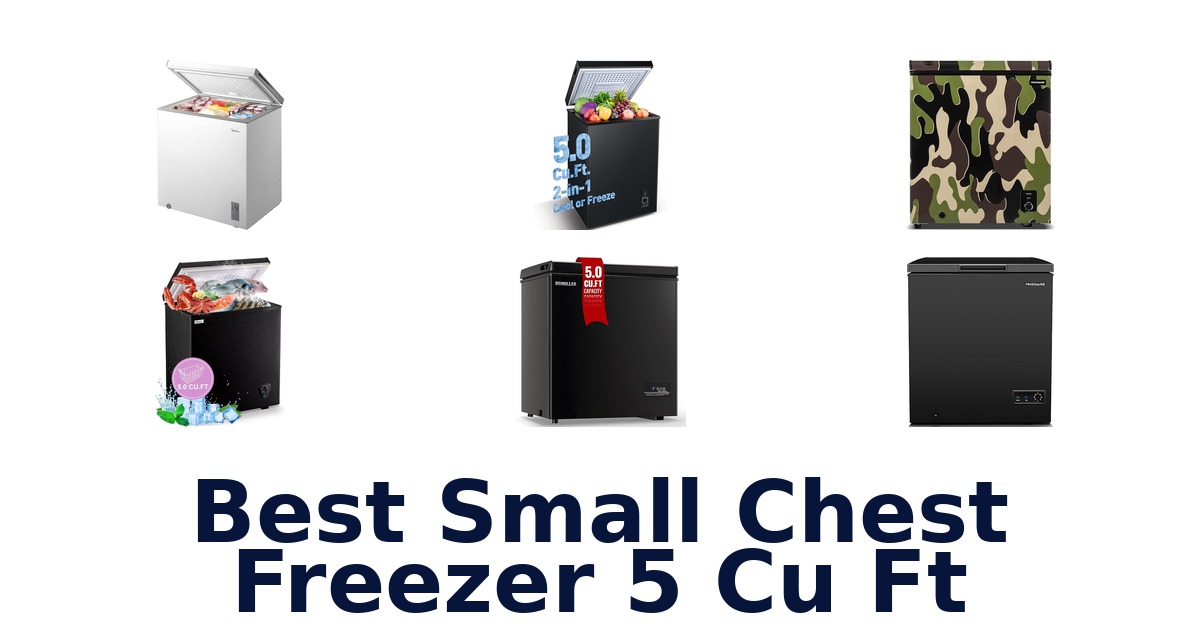 best small chest freezer 5 cu ft