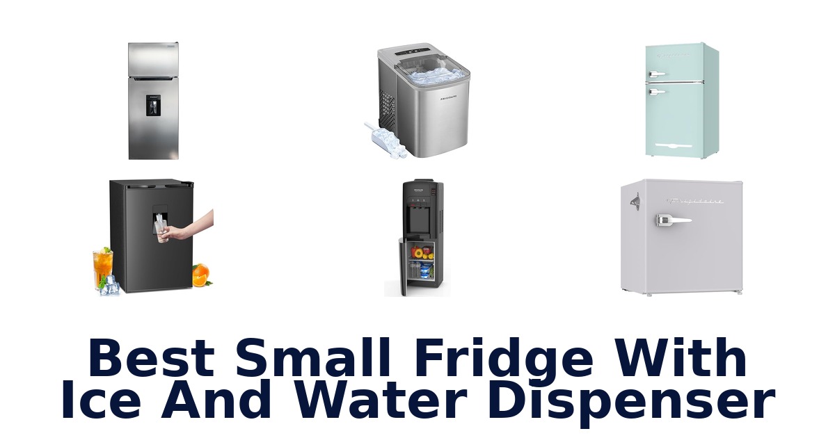 best small fridge with ice and water dispenser