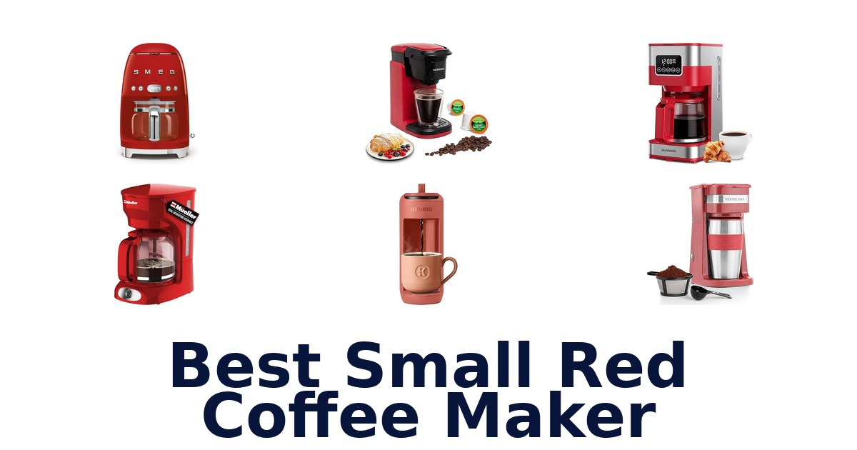 best small red coffee maker