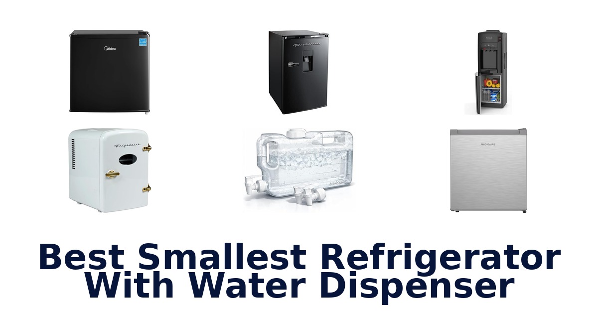 Best Small Fridges with Water Dispensers: Top 10 Picks!