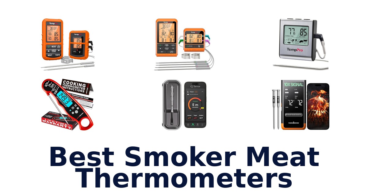 best smoker meat thermometers
