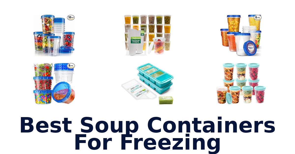 best soup containers for freezing
