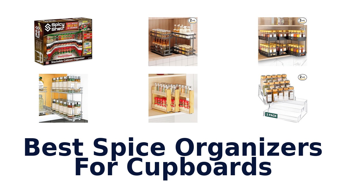 best spice organizers for cupboards