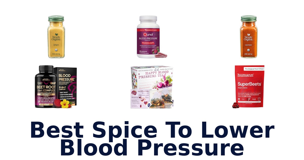 best spice to lower blood pressure