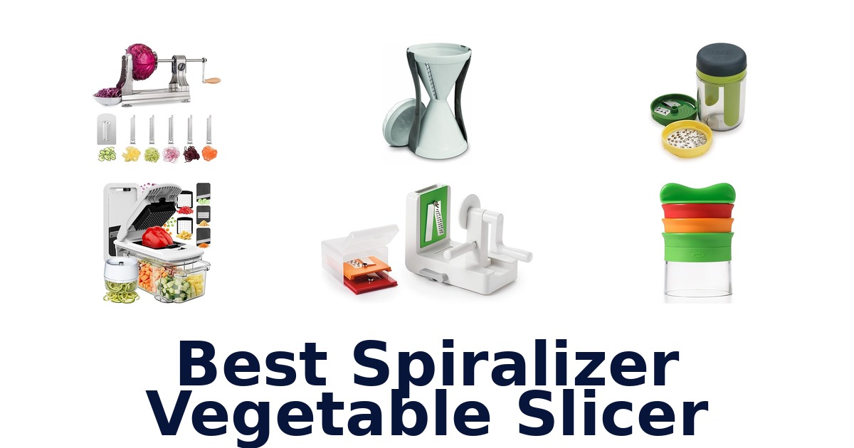 BEST Spiralizer Veggie Slicers (Top 10 Picks!)
