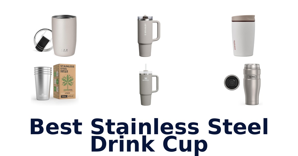 best stainless steel drink cup