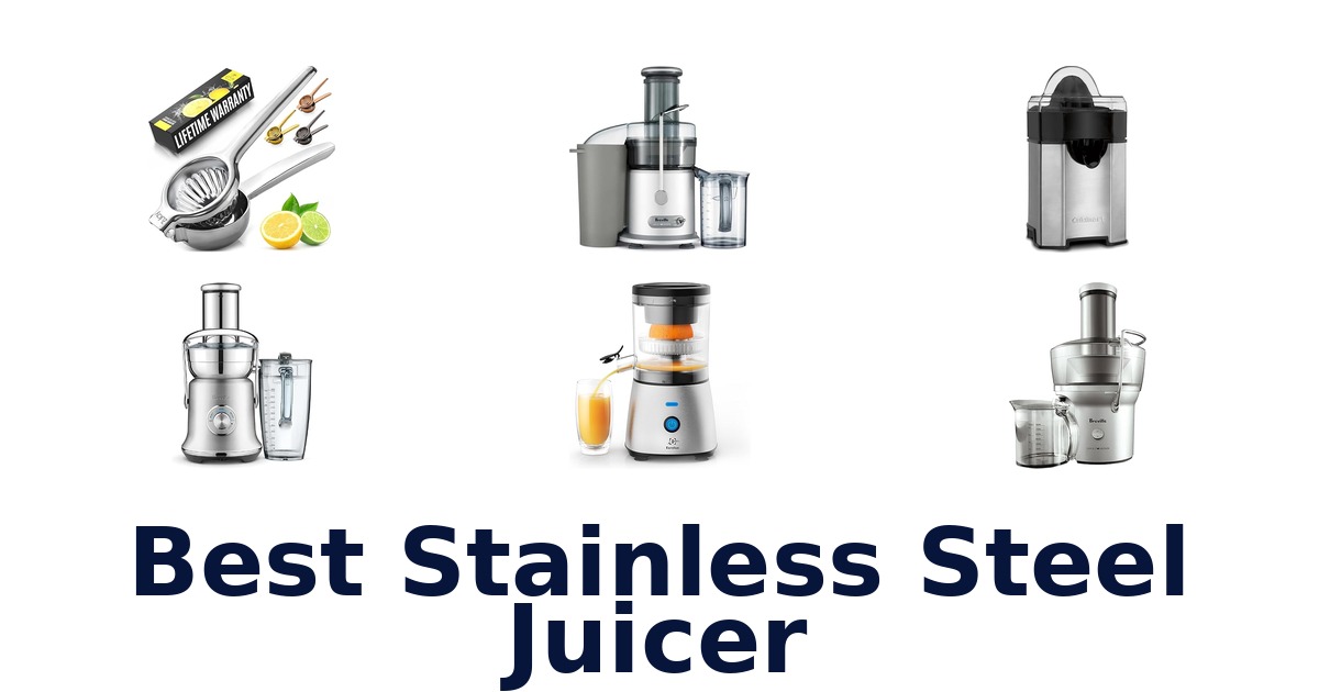 best stainless steel juicer