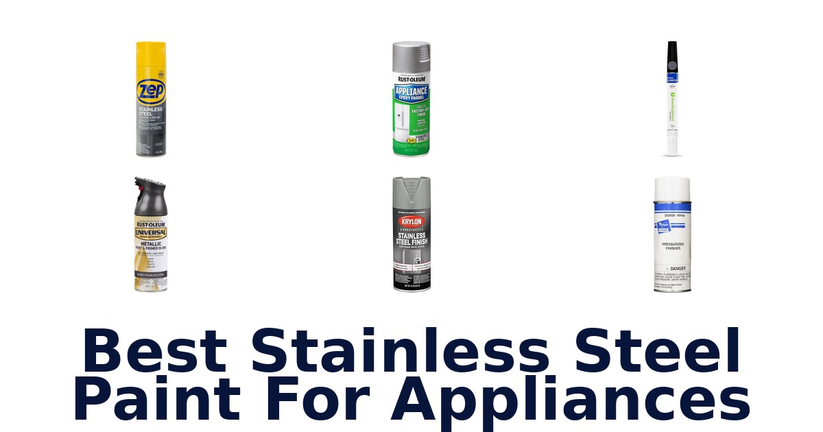 best stainless steel paint for appliances