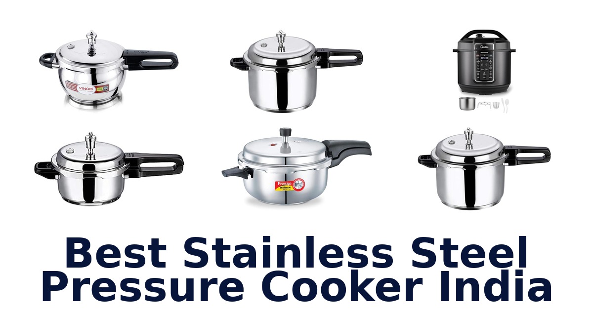 BEST Stainless Steel Pressure Cookers India