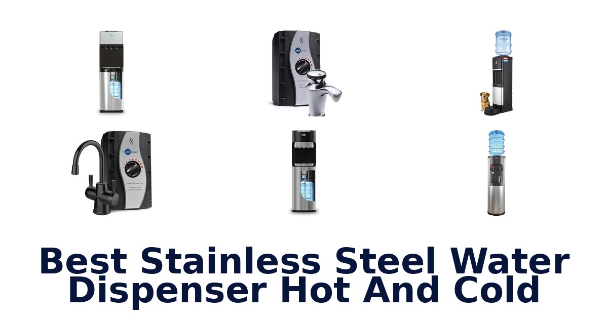 best stainless steel water dispenser hot and cold