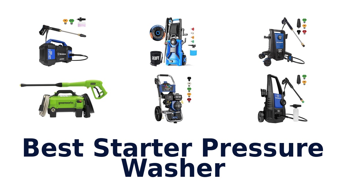 best starter pressure washer