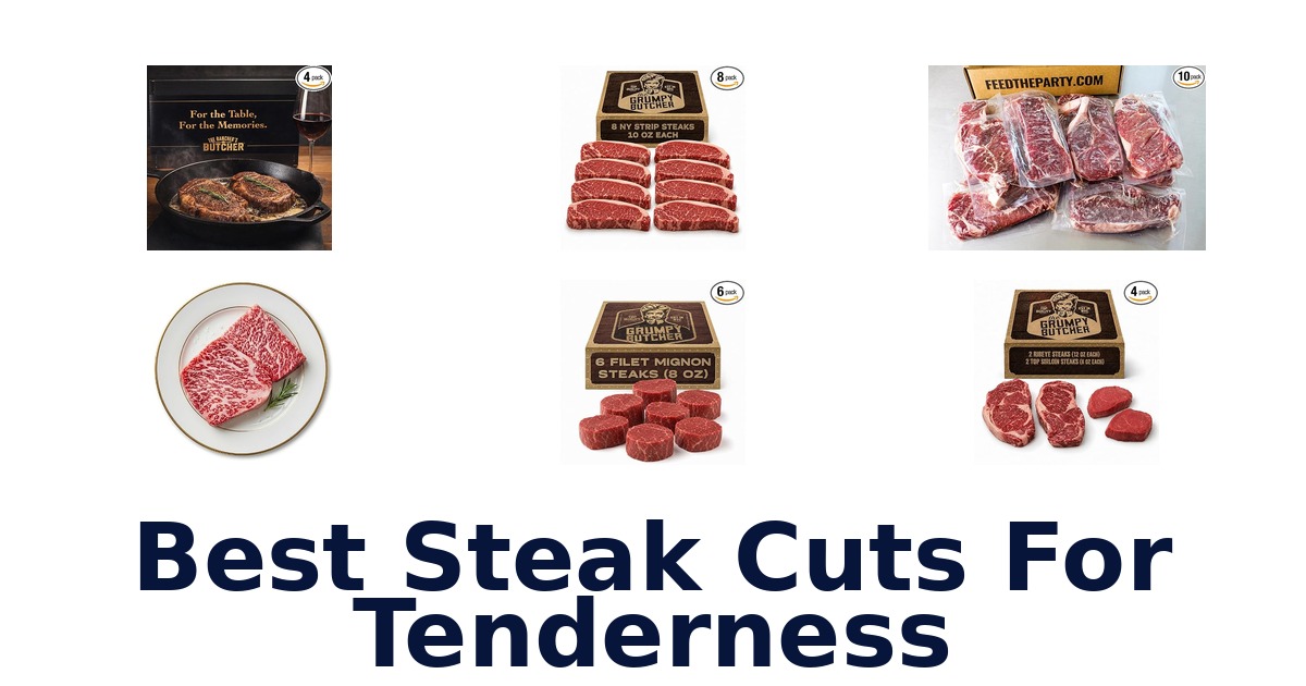 best steak cuts for tenderness