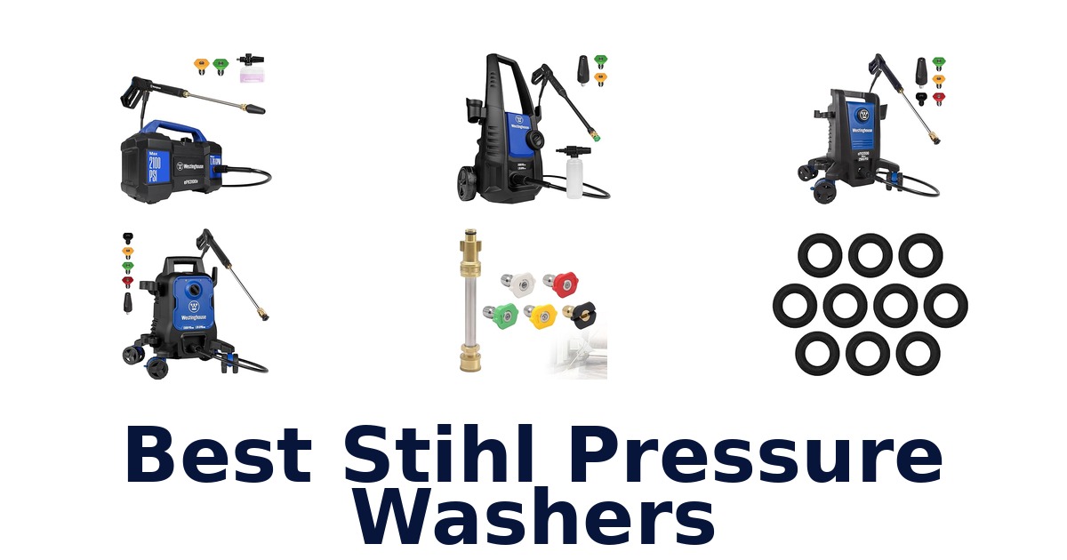 Best Stihl Pressure Washers: Top 10 Picks