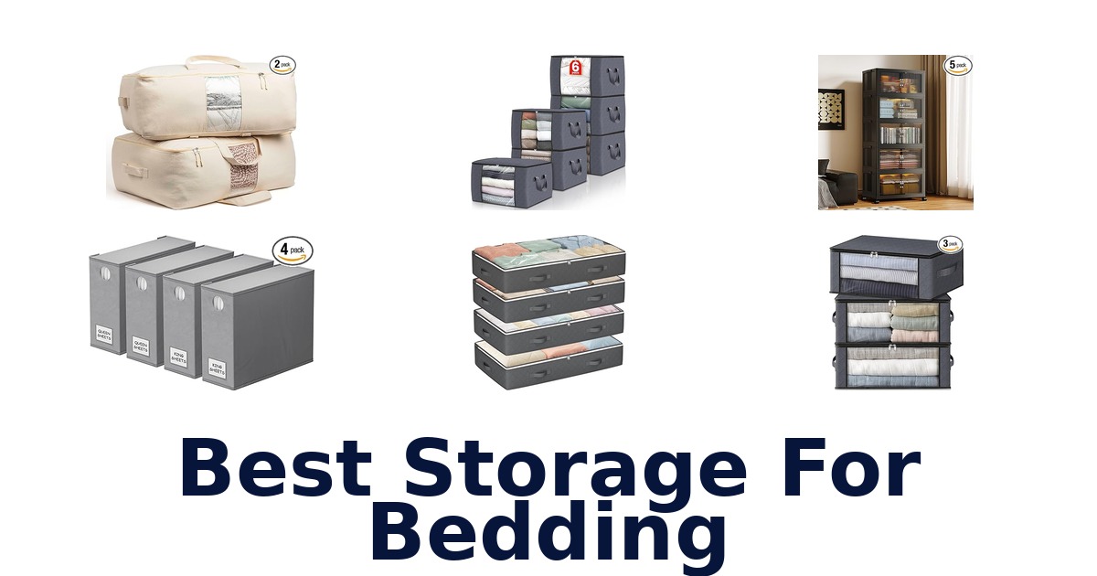 best storage for bedding