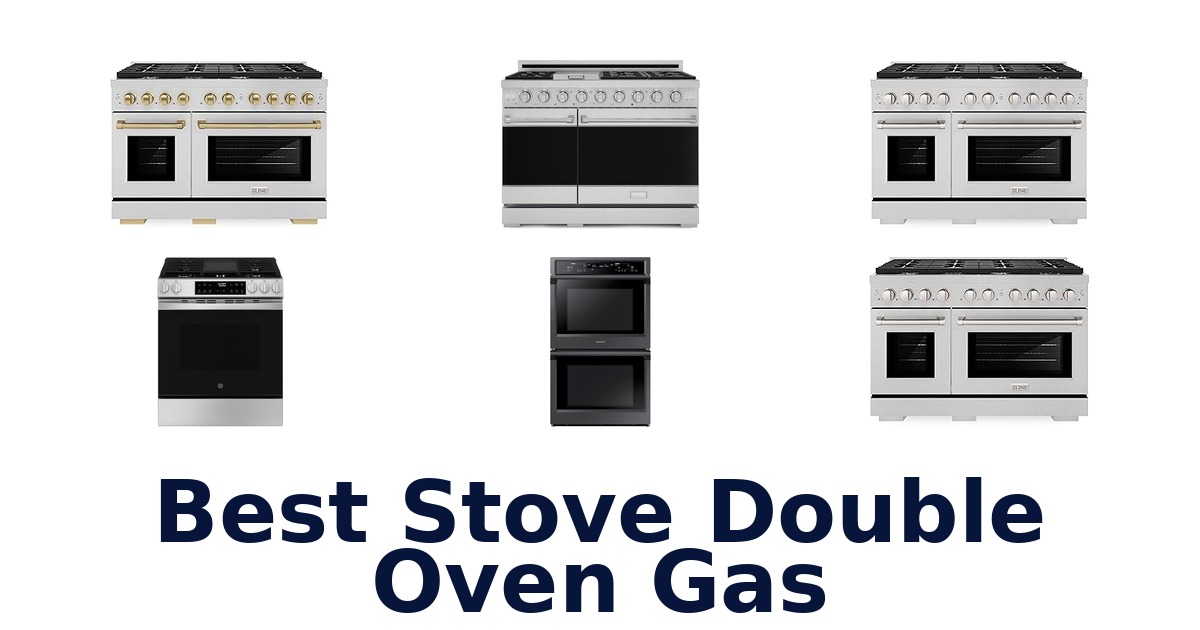 best stove double oven gas