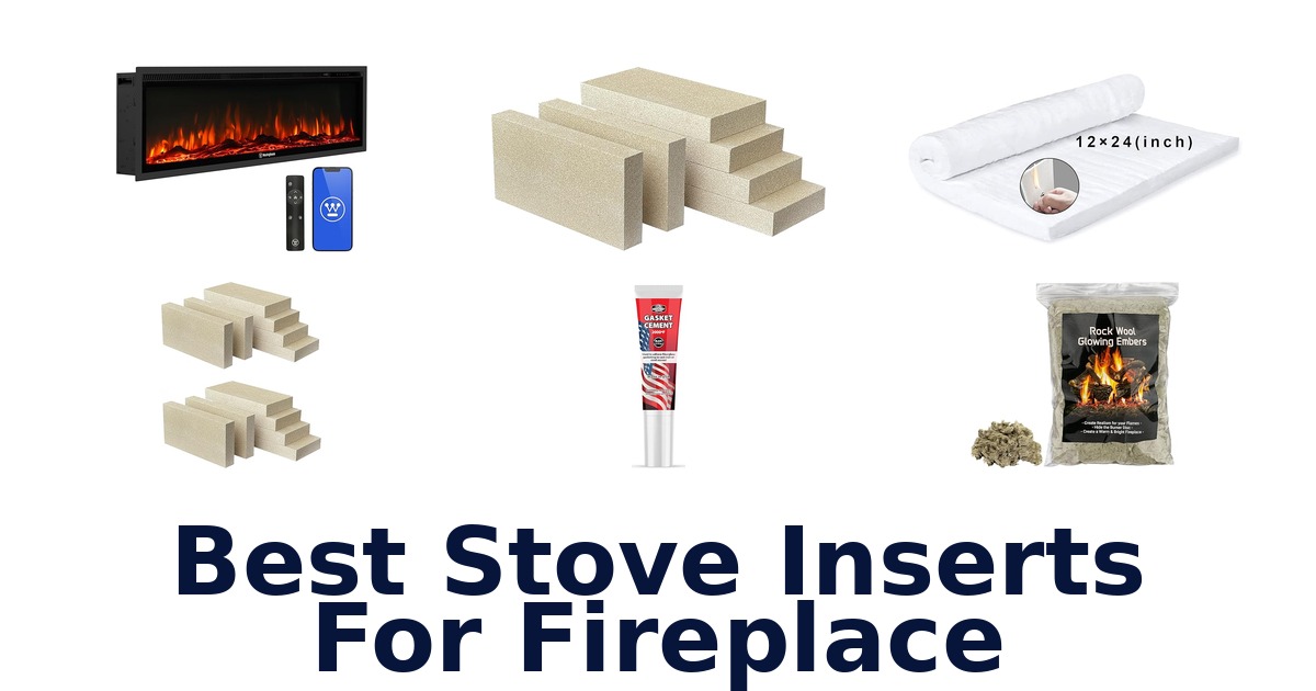 best stove inserts for fireplace