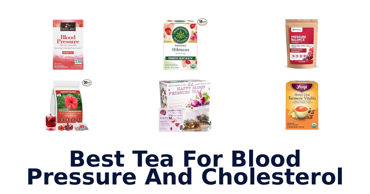 Best Teas for BP & Cholesterol: Top 10 Picks