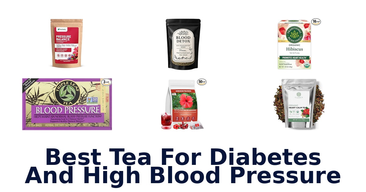 best tea for diabetes and high blood pressure