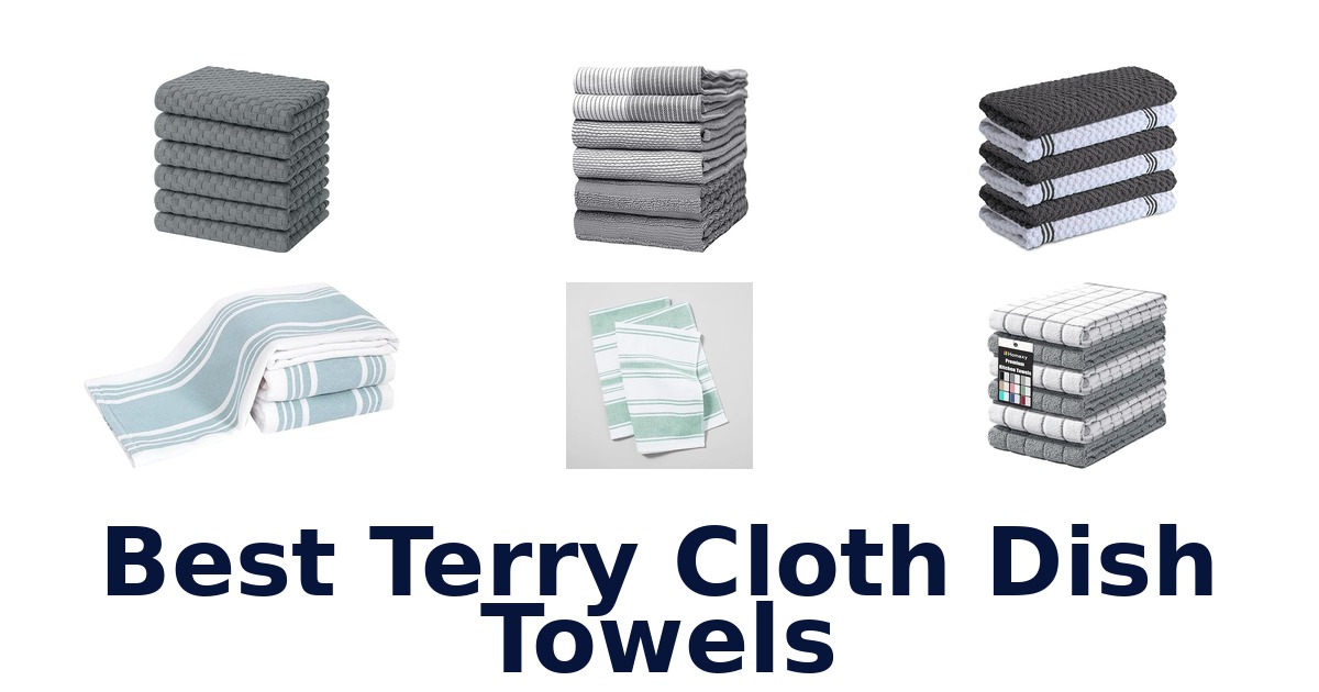 best terry cloth dish towels