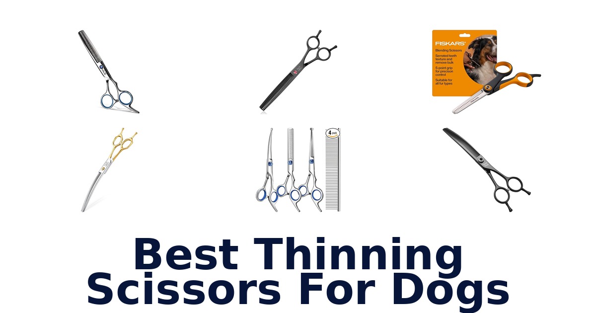 best thinning scissors for dogs
