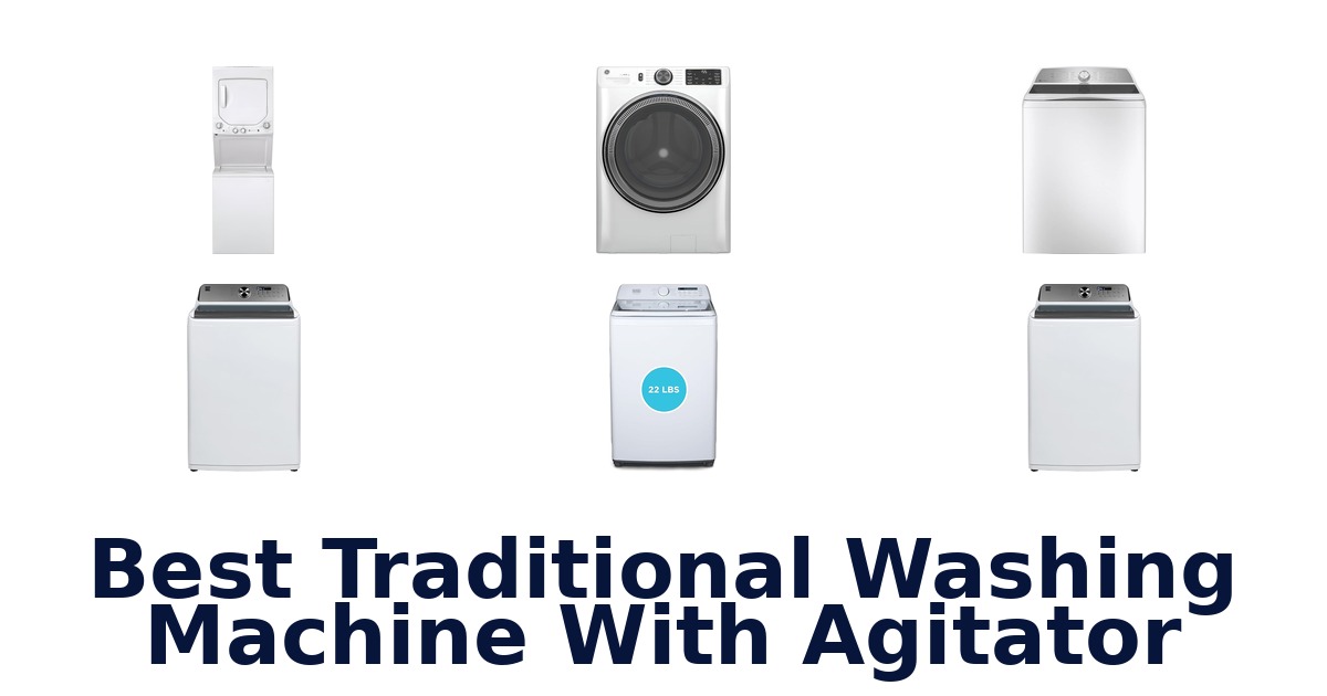 best traditional washing machine with agitator