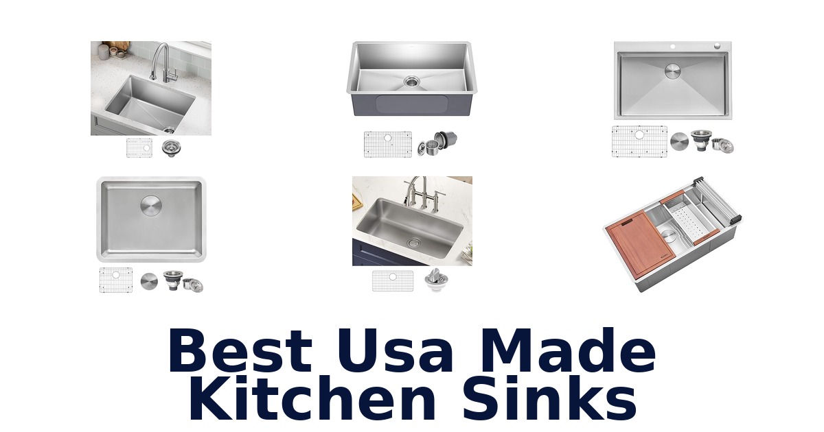 best usa made kitchen sinks