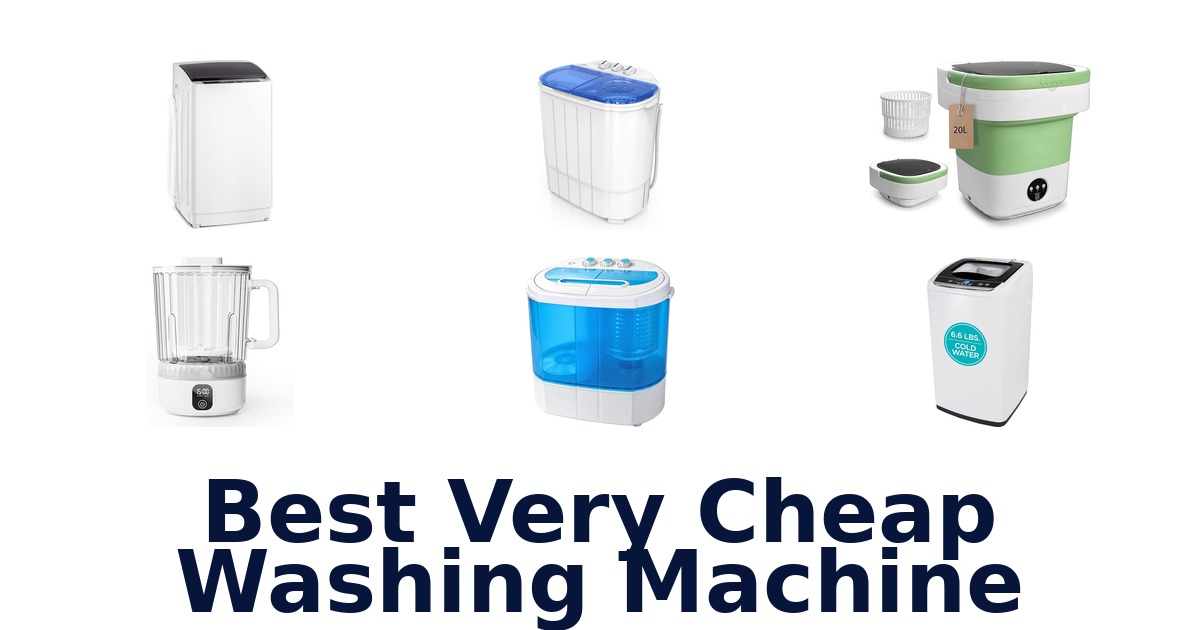 best very cheap washing machine