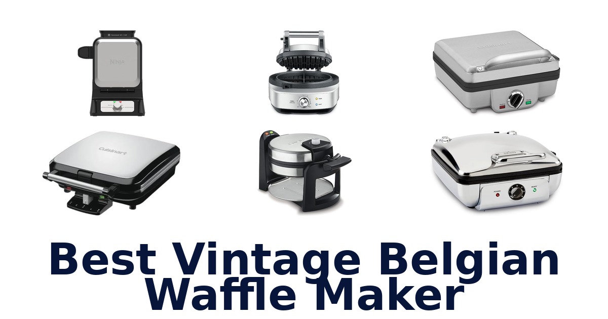 best vintage belgian waffle maker