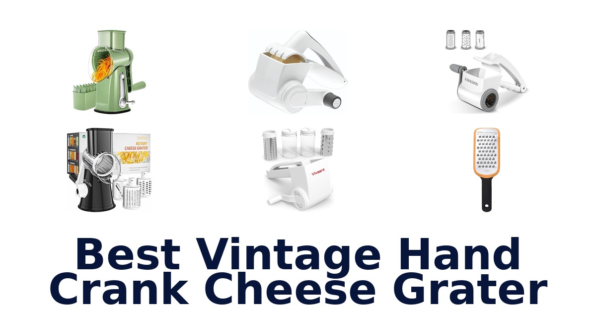 best vintage hand crank cheese grater