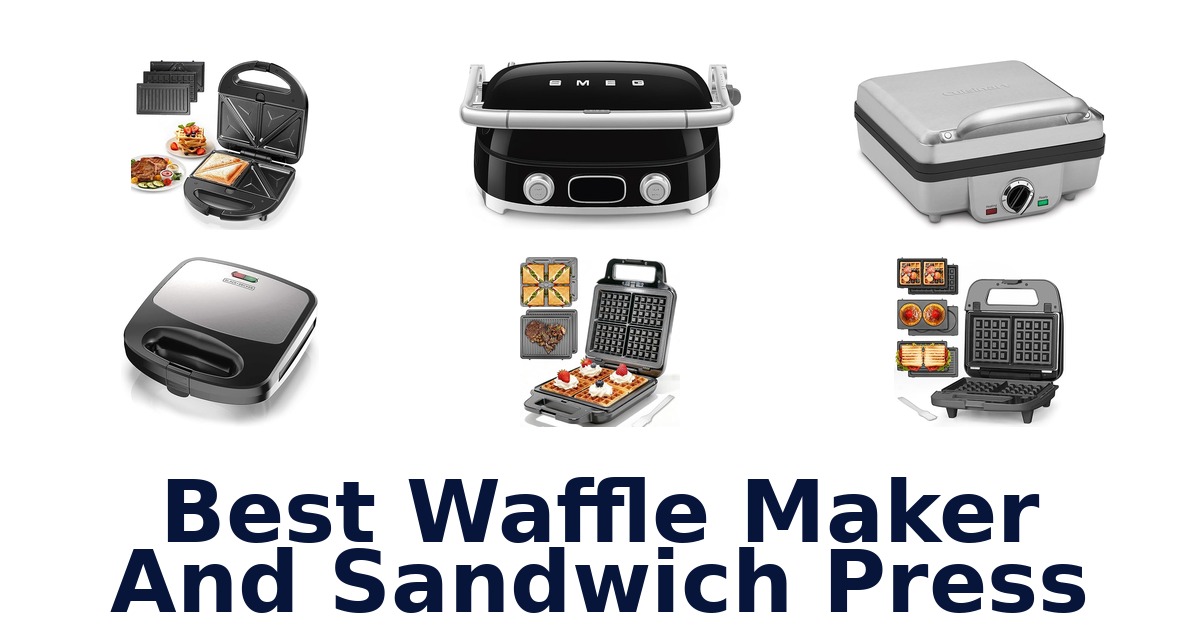 best waffle maker and sandwich press