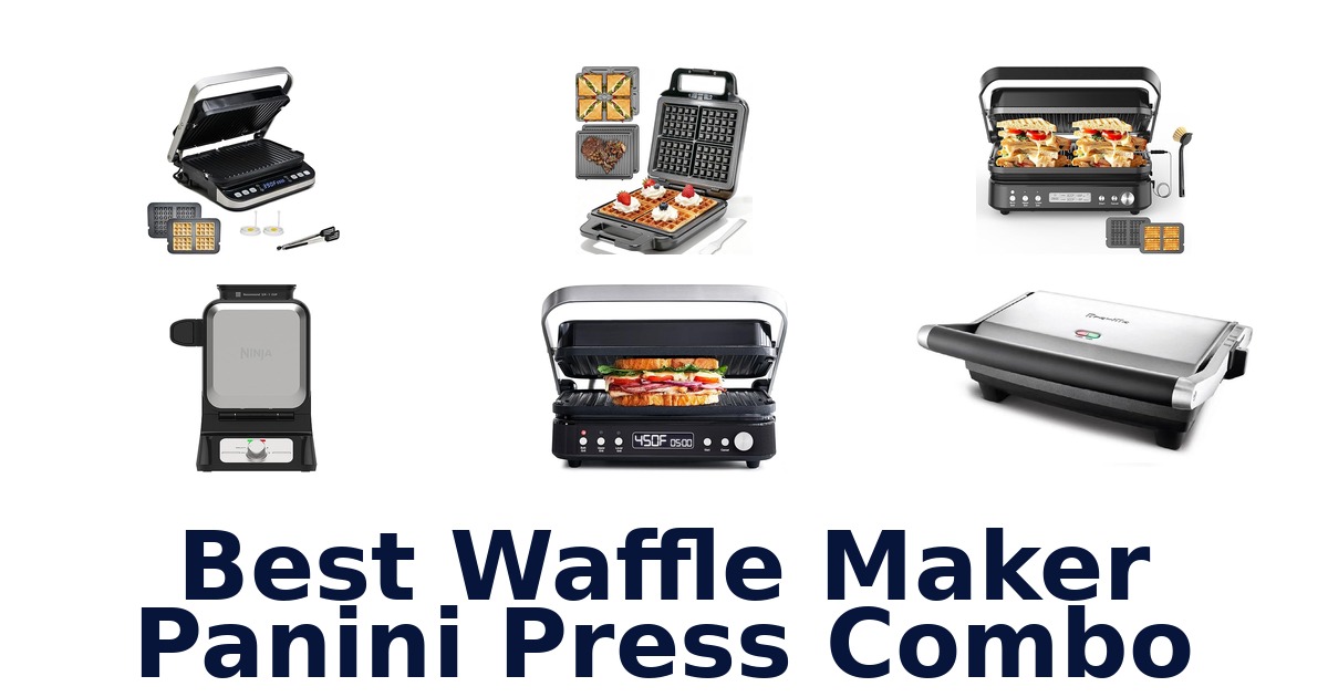 best waffle maker panini press combo