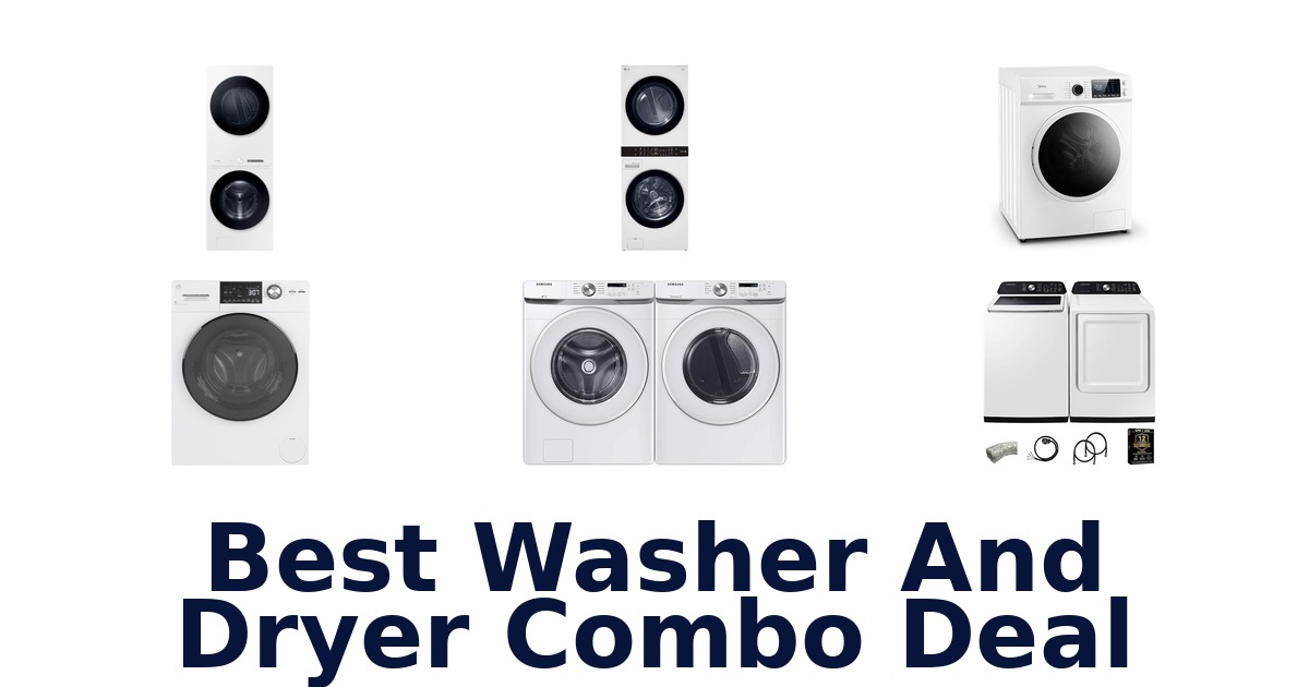 best washer and dryer combo deal