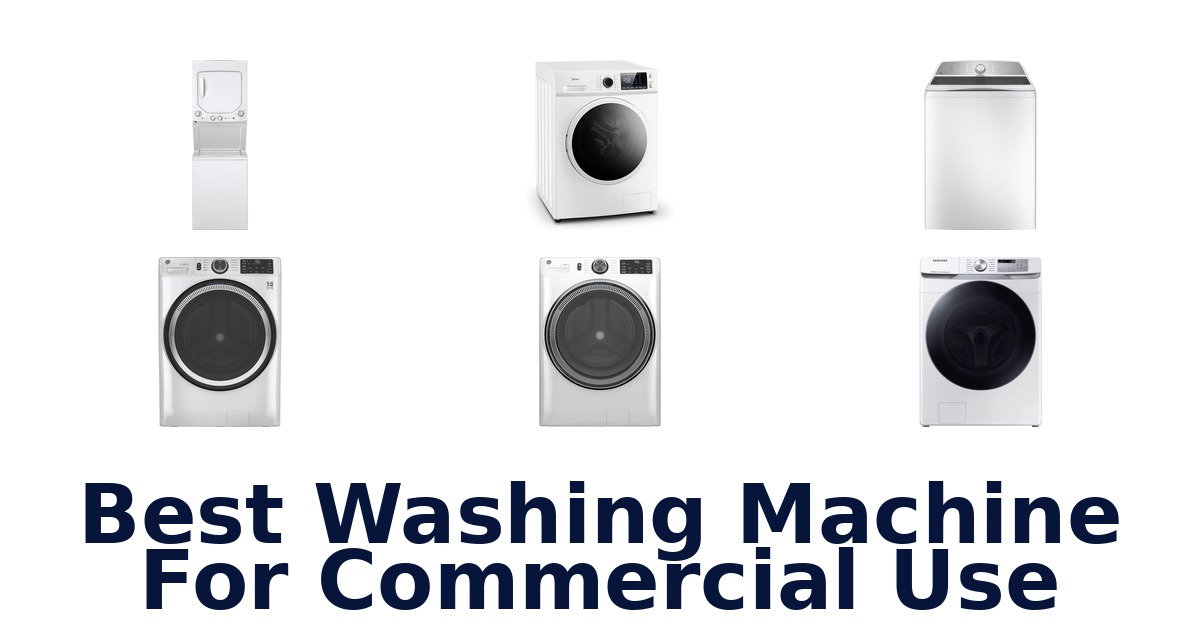 best washing machine for commercial use