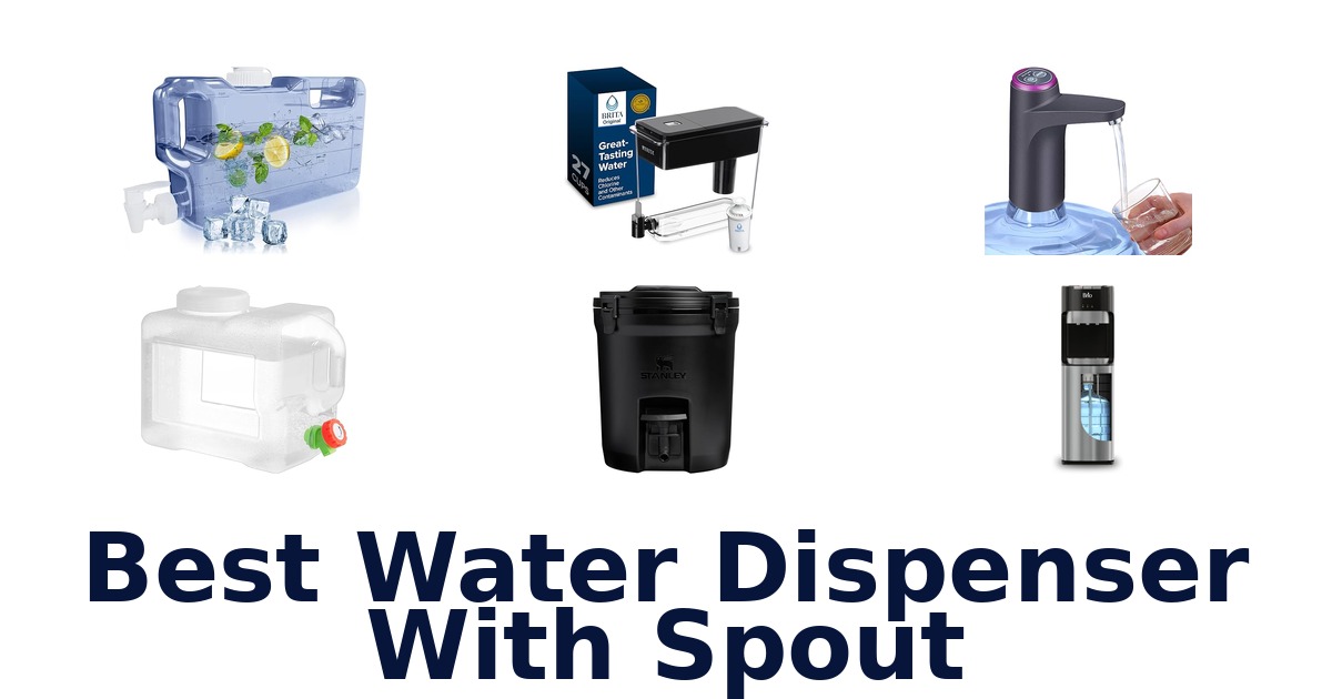 best water dispenser with spout