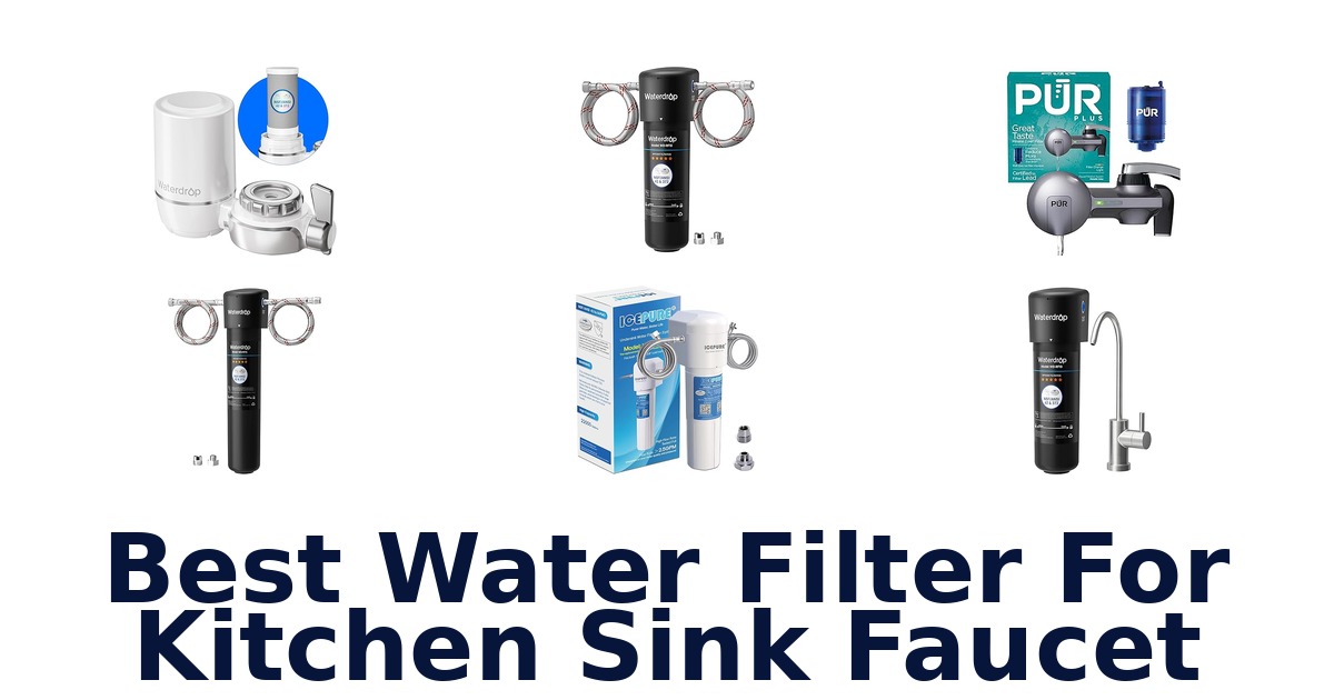 best water filter for kitchen sink faucet