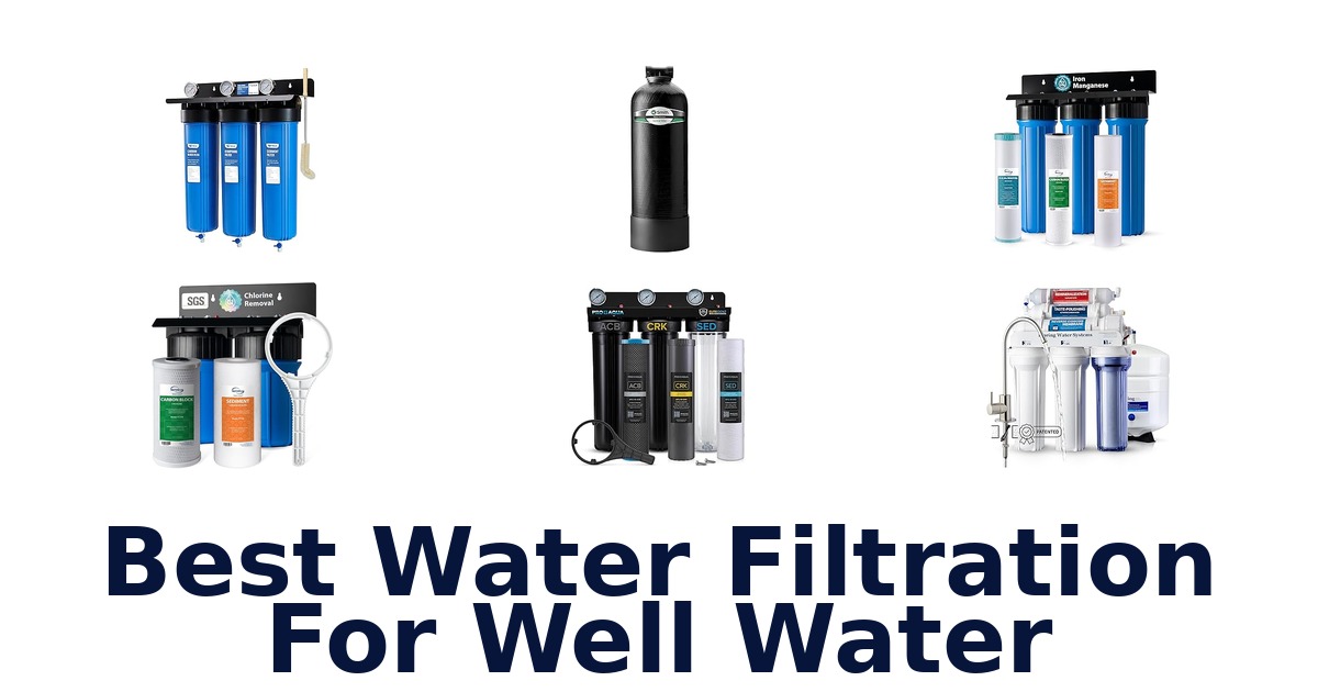 best water filtration for well water