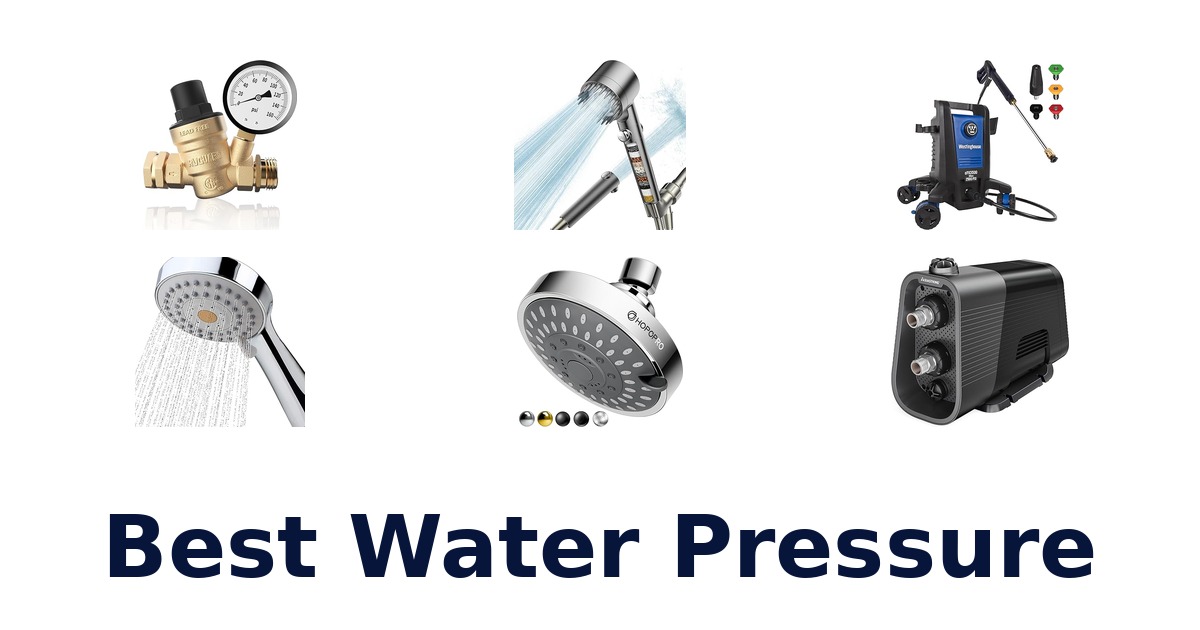 Best 10 Water Pressure Boosters