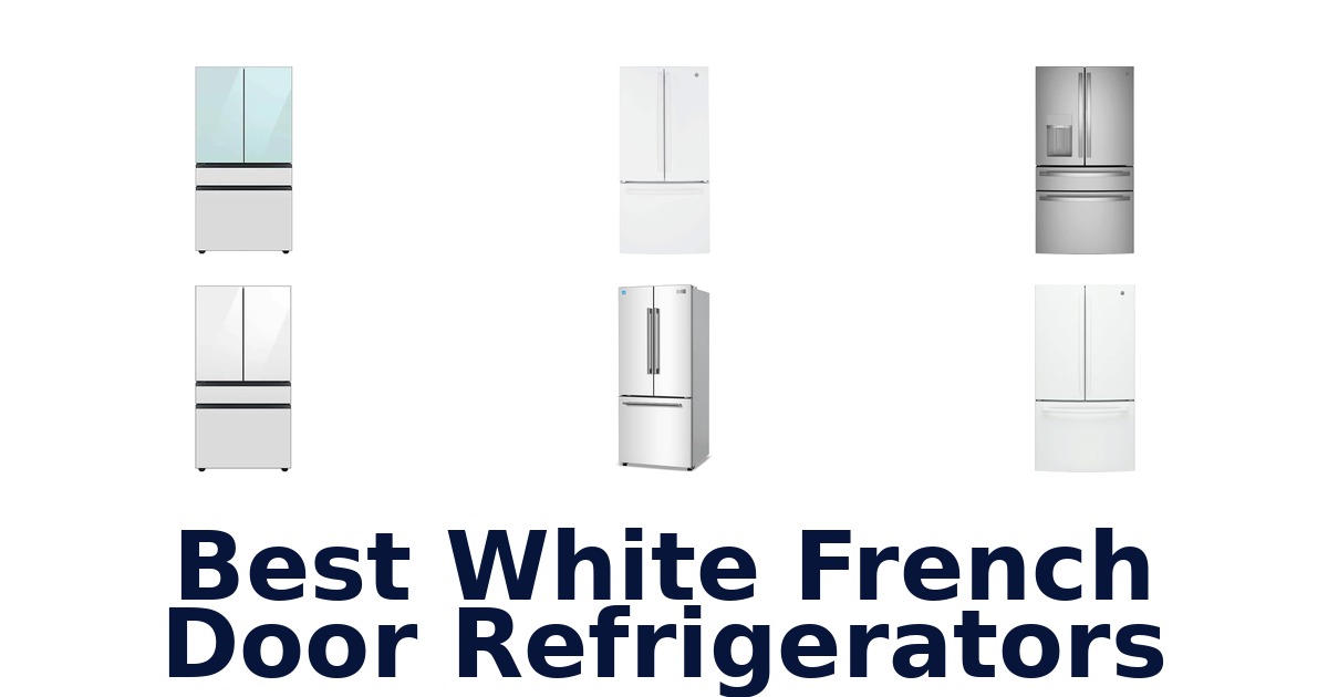 best white french door refrigerators